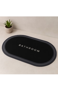 Oval Su Emici Banyo Paspası Ve Bulaşık Altlığı 58x38 Cm Oval Su Emici Banyo Paspası Ve Bulaşık Altlığı 58x38 Cm