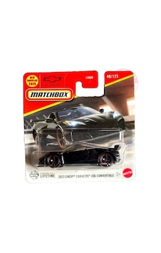 Mattel Matchbox 2023 Chevy Corvette Z06 Convertible Araba C0859-jbr33 Siyah Mattel Matchbox 2023 Chevy Corvette Z06 Convertible Araba C0859-jbr33 Siyah