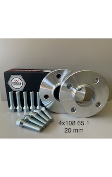 Peugeot Cıtroen Uyumlu Spacer 4x108 65.1 20mm 2 Adet Spacer Ve 8 Adet Bijon Peugeot Cıtroen Uyumlu Spacer 4x108 65.1 20mm 2 Adet Spacer Ve 8 Adet Bijon