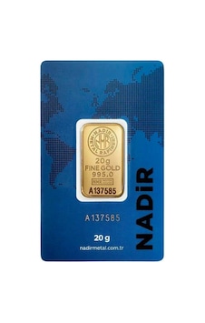20 Gram 24 Ayar 995 Külçe Altın Sertifikalı 20 Gram 24 Ayar 995 Külçe Altın Sertifikalı
