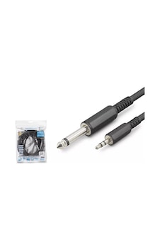 Hadron Hdx1078 6.35mm To 3.5mm Gitar Ve Enstrüman Kablosu 5 Metre Hadron Hdx1078 6.35mm To 3.5mm Gitar Ve Enstrüman Kablosu 5 Metre