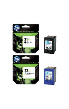 Hp 21xl Siyah Ve 22xl Renkli İkili Kartuş Hp 21xl Siyah Ve 22xl Renkli İkili Kartuş