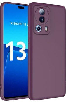 Xiaomi Mi 13 Lite Kılıf Zore Mara Lansman Kapak Koyu Mor Xiaomi Mi 13 Lite Kılıf Zore Mara Lansman Kapak Koyu Mor