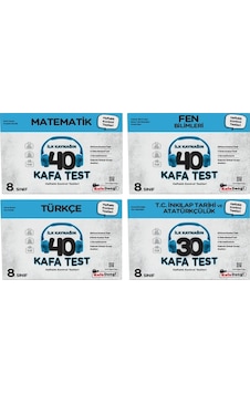 Lgs 8. Sınıf Çöz Bitir Yaprak Test 4lü Set