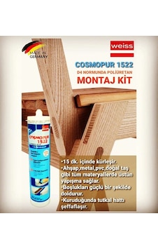 Cosmopur 1522 Poliüretan Tutkal D4 310 ML