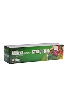 Ilka Wrap Streç Film 8 Micron 30 Cm 300Metre Kutulu Ilka Wrap Streç Film 8 Micron 30 Cm 300Metre Kutulu
