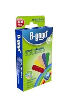 B-good Renkli Yara Bandı 20 Adet