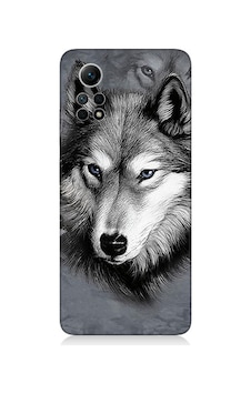 Xiaomi Redmi Note 12 Pro 4g Uyumlu Silikon Kılıf Mavi Gözlü Kurt Xiaomi Redmi Note 12 Pro 4g Uyumlu Silikon Kılıf Mavi Gözlü Kurt