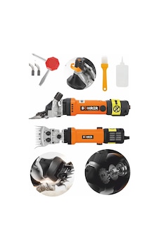 Böhrer Bh-kkm01 Pross 1350 Watt 6 Kademeli Koyun - Keçi Kırpma - Kırkma Tüy Alma Elektrikli Koyun Kesme Makası