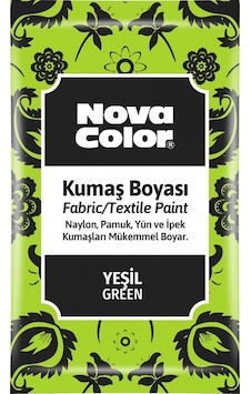 Nova Color Toz Kumaş Boyası Yeşil 12 Gr Nc-903 Nova Color Toz Kumaş Boyası Yeşil 12 Gr Nc-903