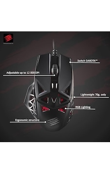 Mad Catz Mm04dcınbl000-0 Kablolu Oyun Faresi Optik Ergonomik Siyah Mad Catz Mm04dcınbl000-0 Kablolu Oyun Faresi Optik Ergonomik Siyah
