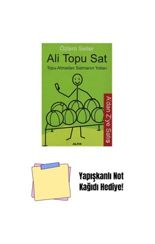 Ali Topu Sat + Yapışkanlı Not Kağıdı Ali Topu Sat + Yapışkanlı Not Kağıdı