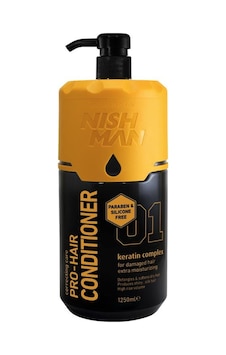 Nishman Silikon ve Paraben İçermeyen Saç Bakım Kremi 1250 ML