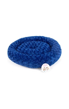 Pet Pretty Simit Yatak Peluş Mavi 55x55 Pet Pretty Simit Yatak Peluş Mavi 55x55