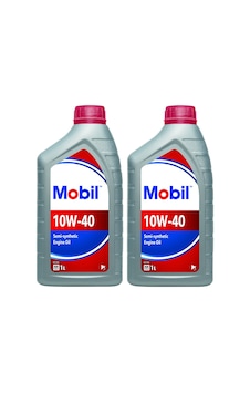 Mobil 10W-40 Yarı Sentetik Motor Yağı 2 x 1 L Mobil 10W-40 Yarı Sentetik Motor Yağı 2 x 1 L