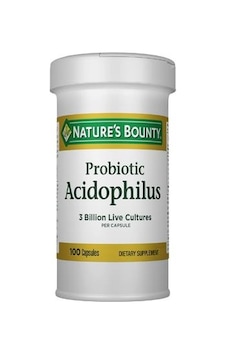 Nature's Bounty Probiotic Acidophilus With Pectin 100 Kapsül