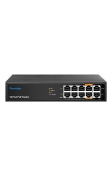 Foredge Ai8010m 8 Port 10/100m Poe + 2 Port 100m Uplink 96w Poe Switch Foredge Ai8010m 8 Port 10/100m Poe + 2 Port 100m Uplink 96w Poe Switch