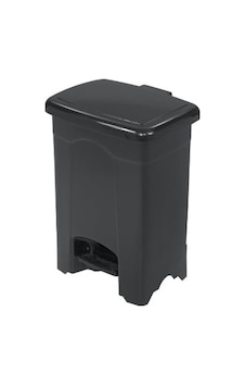 Ürünler 9710bl 4 Galon Plastik Basamaklı Atık/çöp Yuvası W/kapaklı - Ofis Kahvaltıları Ve Garajlar İçin Dayanıklı Ve Yerden Tasarruflu Çözüm