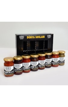 Seres Foods Gourmet Dünya Sosları Seti 8 x 70 G Seres Foods Gourmet Dünya Sosları Seti 8 x 70 G