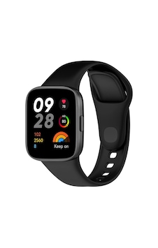 Gld-spt- Newface Xiaomi Redmi Watch 3 Klasik Kordon - Siyah Gld-spt- Newface Xiaomi Redmi Watch 3 Klasik Kordon - Siyah