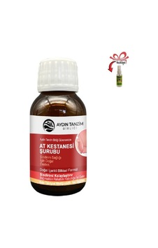 At Kestanesi Şurubu Rahat Ve Hafif His İçin 50 Ml X 1 Ad.+çörek Otu Yağı İle