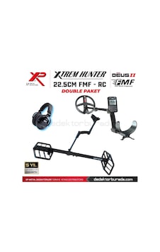Xtrem Hunter Dedektör - 22cm Fmf Double Paket Wsaıı Xl Kulaklıklı Xtrem Hunter Dedektör - 22cm Fmf Double Paket Wsaıı Xl Kulaklıklı