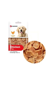 Flamingo Chicken Chips Tavuklu Cips Köpek Ödülü 85 G Flamingo Chicken Chips Tavuklu Cips Köpek Ödülü 85 G
