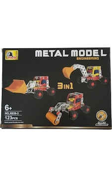 Akıllıelma-kızılkaya Engineering Metal Lego Kzl-x639-3 Araçlı 3in1