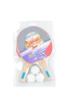 Sportive Hawk Masa Tenisi Seti 2 Raket + 3 Top