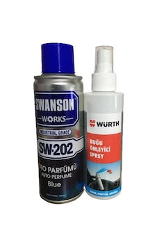 Swanson Works Oto Parfüm 200 Ml Würth Buğu Önleyici Sprey 150ml Swanson Works Oto Parfüm 200 Ml Würth Buğu Önleyici Sprey 150ml