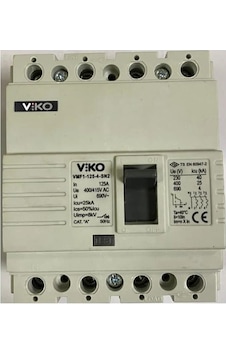 Viko 4x160 Amper 4 Kutuplu 35ka Sabit Kompakt Şalter Vmf2-160-4-sn2 Viko 4x160 Amper 4 Kutuplu 35ka Sabit Kompakt Şalter Vmf2-160-4-sn2