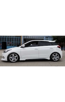 Hyundai i20 Custom Yan Marşpiyel (Plastik)
