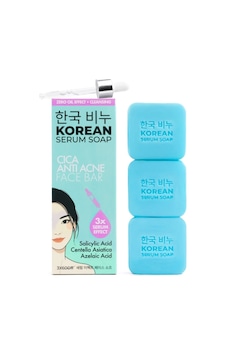 Green Label Korean Cıca Antı-acne Face Bar Akne Yüz Sabunu 3 60gr Çiçek - Meyve Green Label Korean Cıca Antı-acne Face Bar Akne Yüz Sabunu 3 60gr Çiçek - Meyve