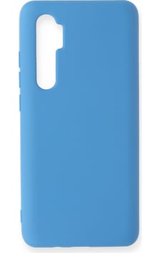 Newface Xiaomi Mi Note 10 Lite Kılıf Nano İçi Kadife Silikon Csmtex - 31 - Mavi