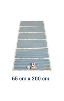 Elektrikli Yerden Isıtma Termostatlı Karbon Film 65 200cm