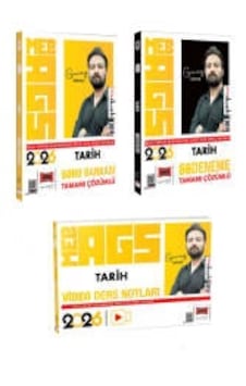 Yargı Yayınları 2026 Meb-ags Öğretmen Adayları İçin Tarih 3lü Set Günay Göktaş Yargı Yayınları 2026 Meb-ags Öğretmen Adayları İçin Tarih 3lü Set Günay Göktaş