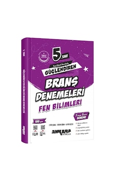 5. Sınıf Fen Bilimleri Güçlendiren Branş Denemeleri Ankara Yayıncılık 5. Sınıf Fen Bilimleri Güçlendiren Branş Denemeleri Ankara Yayıncılık