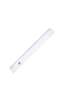 Mercekli Geniş Büro Cetveli 30 Cm Mercekli Geniş Büro Cetveli 30 Cm