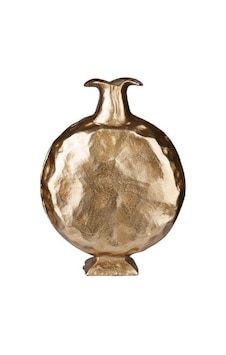 Lucky Art Gold Modern Vazo 35.5x9.5x46 Cm Lucky Art Gold Modern Vazo 35.5x9.5x46 Cm