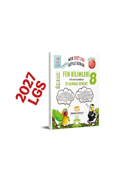 8. Sınıf Fen Bilimleri Sarmal Deneme İlk Doz 2027 8. Sınıf Fen Bilimleri Sarmal Deneme İlk Doz 2027