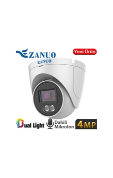 Zanuo Zn-ıpc-e1410c-s2-as-2.8mm 4mp 2.8mm Dual Light Ip67 Dahil.mik. 128gb Sd Dome Ip Kamera 30mt Zanuo Zn-ıpc-e1410c-s2-as-2.8mm 4mp 2.8mm Dual Light Ip67 Dahil.mik. 128gb Sd Dome Ip Kamera 30mt