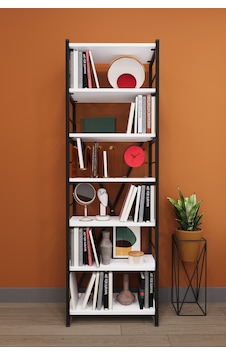 Modern 6 Raflı Metal Kitaplık Üçlü Ayrılabilir Modül Dekoratif Çok Amaçlı Kitaplık Metalk01 Antrasit Modern 6 Raflı Metal Kitaplık Üçlü Ayrılabilir Modül Dekoratif Çok Amaçlı Kitaplık Metalk01 Antrasit