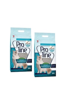 Pro Line Marsilya Sabun Kokulu İnce Topaklaşan Bentonit Kedi Kumu 2 x 10 L Pro Line Marsilya Sabun Kokulu İnce Topaklaşan Bentonit Kedi Kumu 2 x 10 L