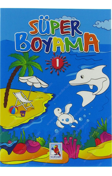 Süper Boyama 1 Nurdan Yayınları Süper Boyama 1 Nurdan Yayınları