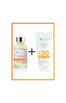 The Organic Pharmacy Cellular Protection Güneş Kremi SPF30 100 ML + Vitamin C Serum 30 ML The Organic Pharmacy Cellular Protection Güneş Kremi SPF30 100 ML + Vitamin C Serum 30 ML