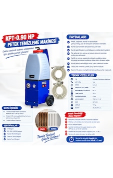 Kpt-0.90 Hp Tek Yönlü Isıtıcılı Petek Temizleme Makinesi Kpt-0.90 Hp Tek Yönlü Isıtıcılı Petek Temizleme Makinesi