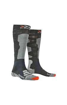 X-bıonıc X-bionic X-socks Ski Silk Merino 40 Unisex Gri Kayak Çorabı 6190 Antrasit