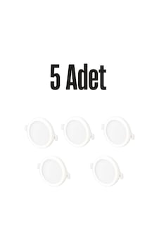 Ct-5646plus Led Panel Ayarlanabilir Spot 5adet - 9 W Beyaz Ct-5646plus Led Panel Ayarlanabilir Spot 5adet - 9 W Beyaz