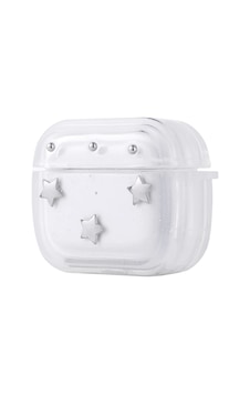 Apple Uyumlu AirPods 3. Nesil Zore Airbag 44 Airbag Tasarımlı Simli Şeffaf Kutup Kılıf Yıldız Apple Uyumlu AirPods 3. Nesil Zore Airbag 44 Airbag Tasarımlı Simli Şeffaf Kutup Kılıf Yıldız