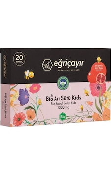 Eğriçayır Bio Organik Arı Sütü Kids 1000 Mg